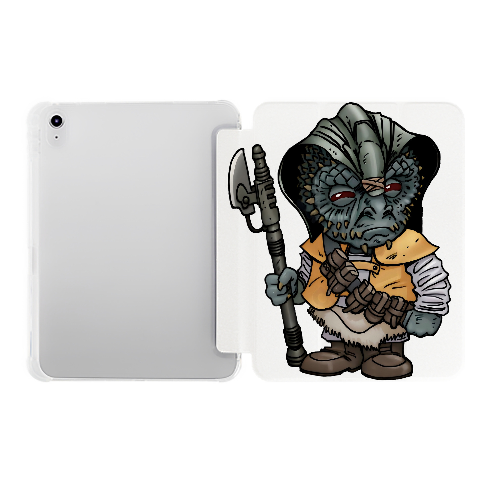 （画像用） スター・ウォーズ Star Wars IPad ケース ペン収納付き 三つ折りスタンド PUレザー×シリコン 対応機種9.5/10.5/10.9インチ